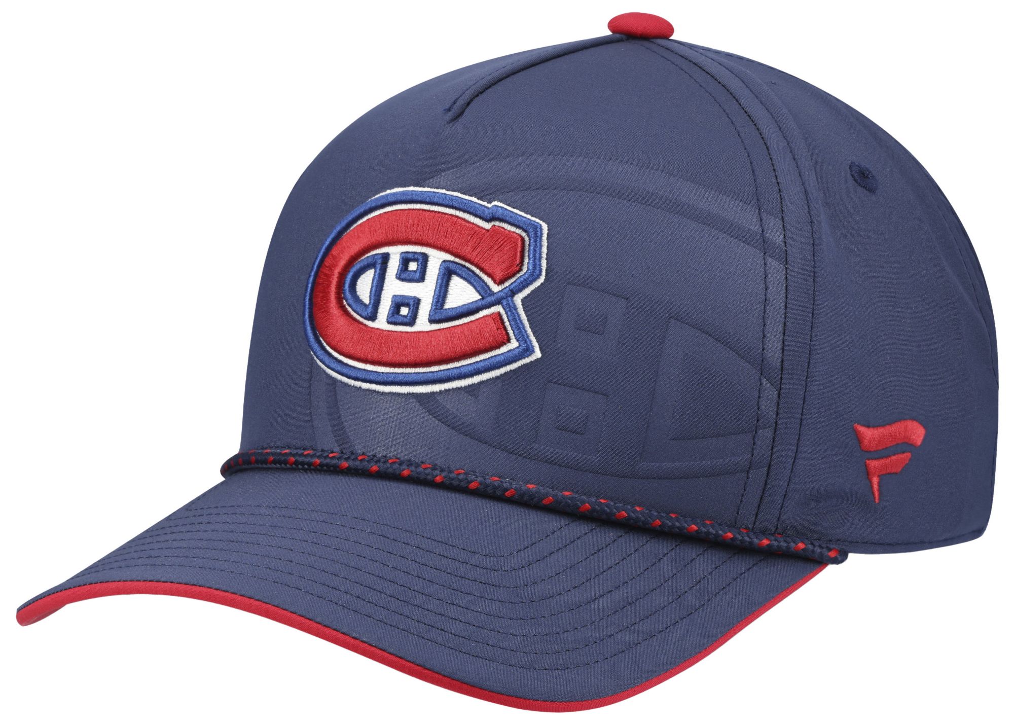 NHL Adult Montreal Canadiens Navy 2026 Draft A-Frame Snapback Adjustable Hat
