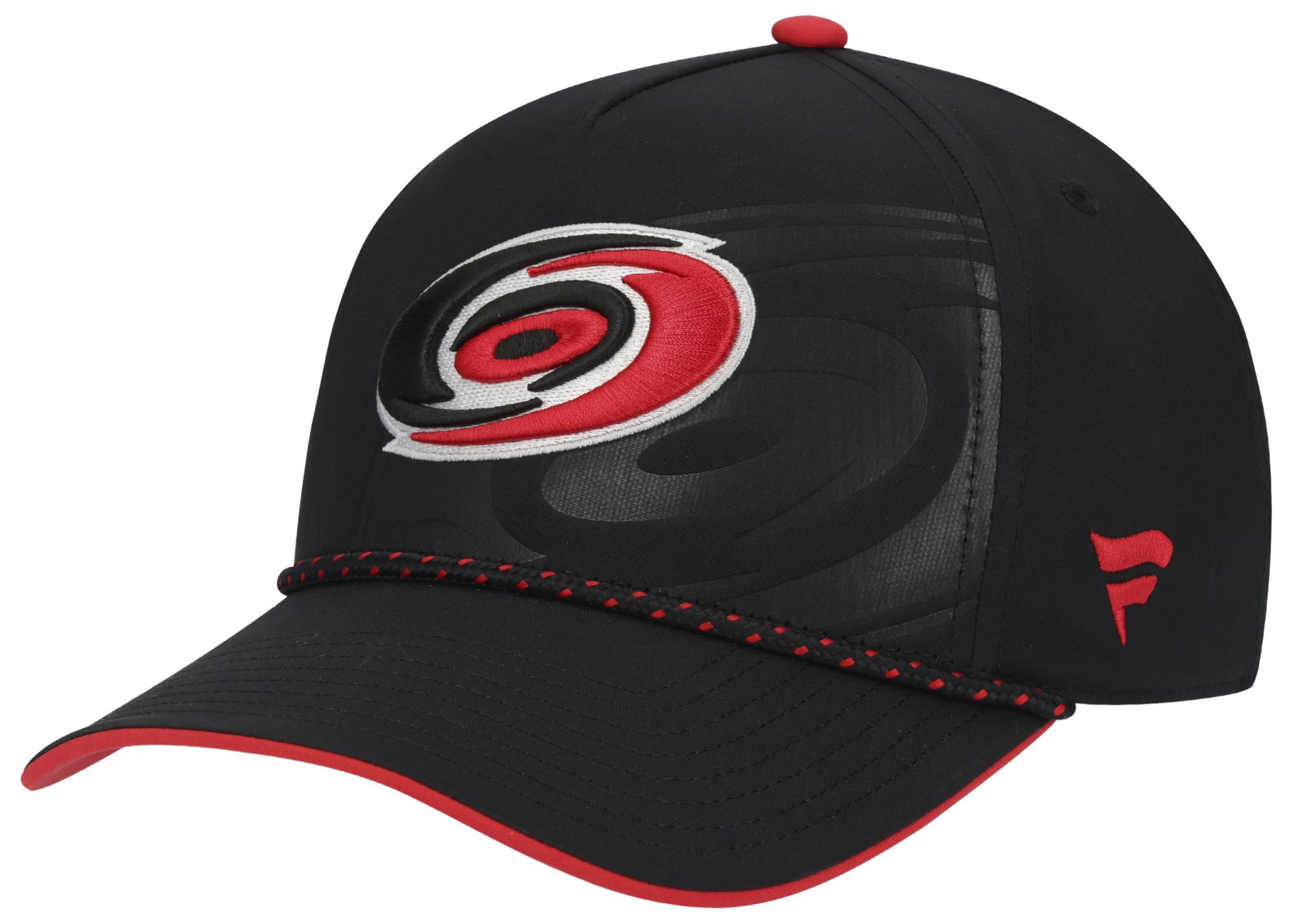 NHL Adult Carolina Hurricanes Black 2026 Draft A-Frame Snapback Adjustable Hat