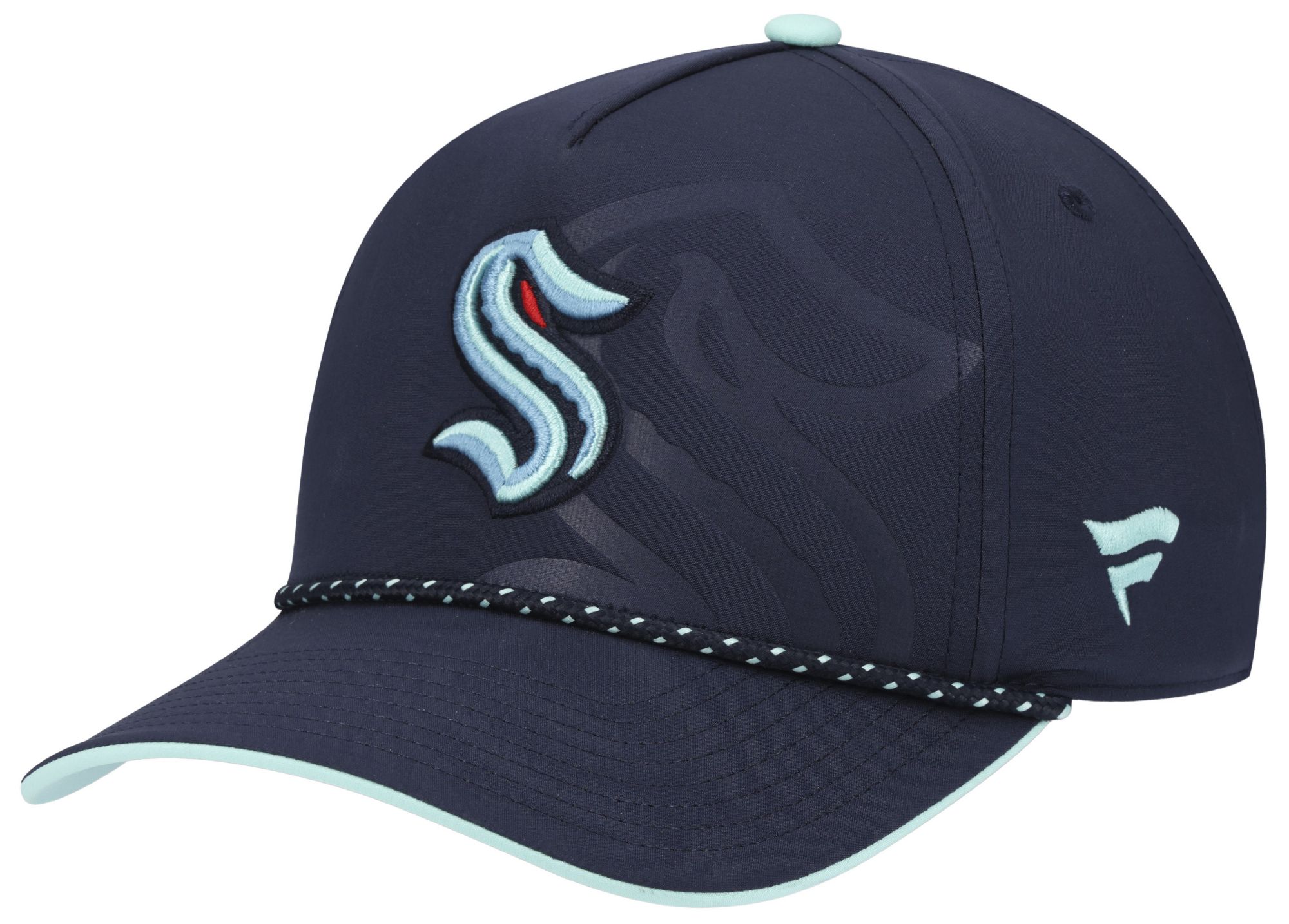 NHL Adult Seattle Kraken Navy 2026 Draft A-Frame Snapback Adjustable Hat