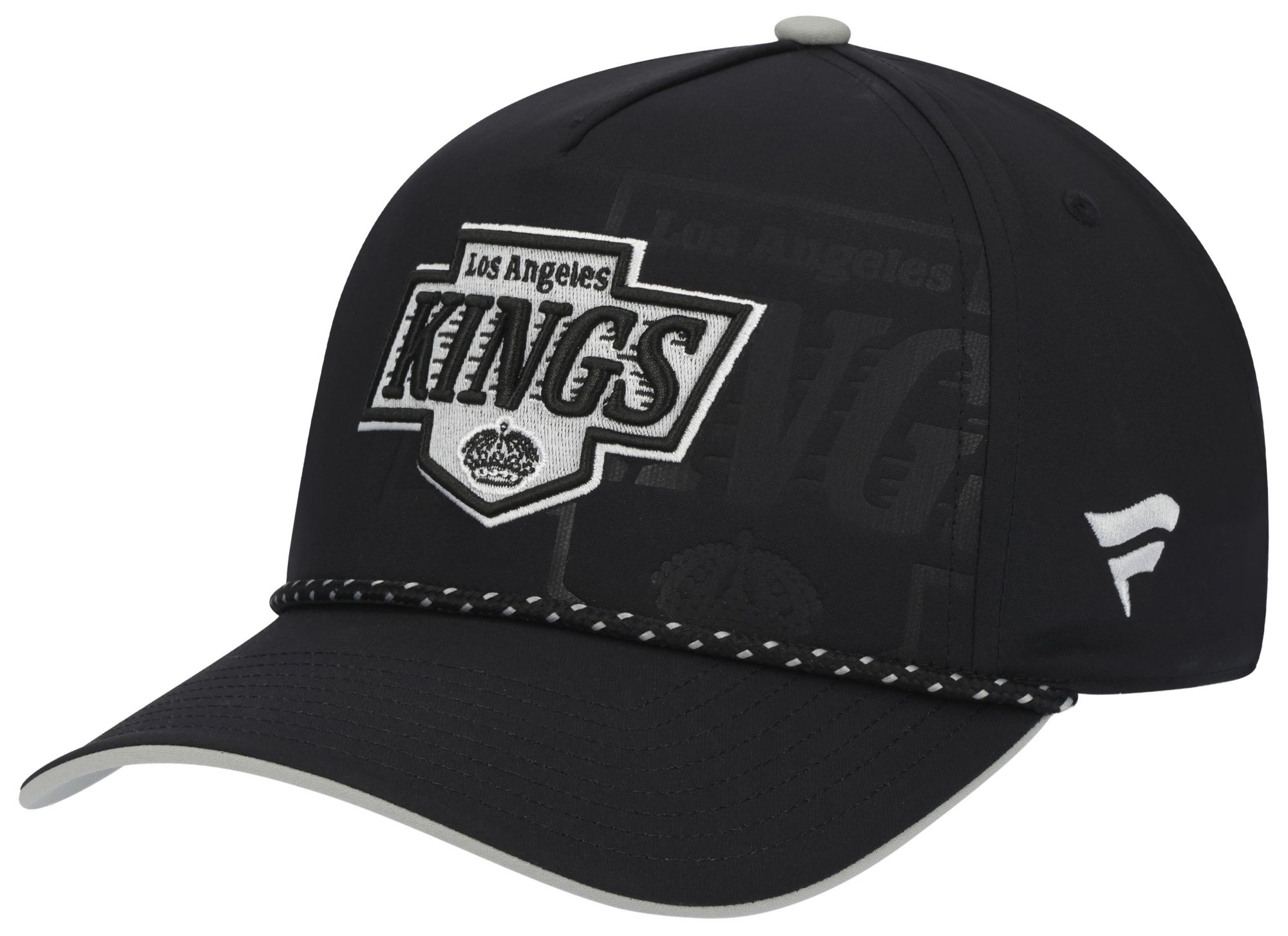 NHL Adult Los Angeles Kings Black 2026 Draft A-Frame Snapback Adjustable Hat