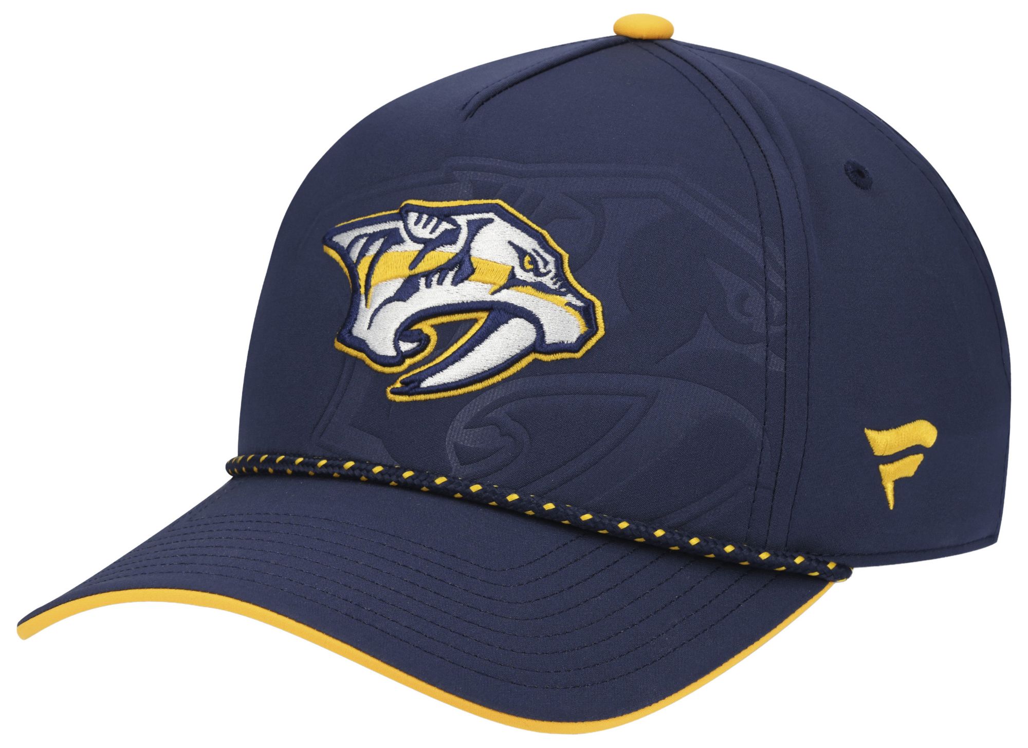 NHL Adult Nashville Predators Navy 2026 Draft A-Frame Snapback Adjustable Hat