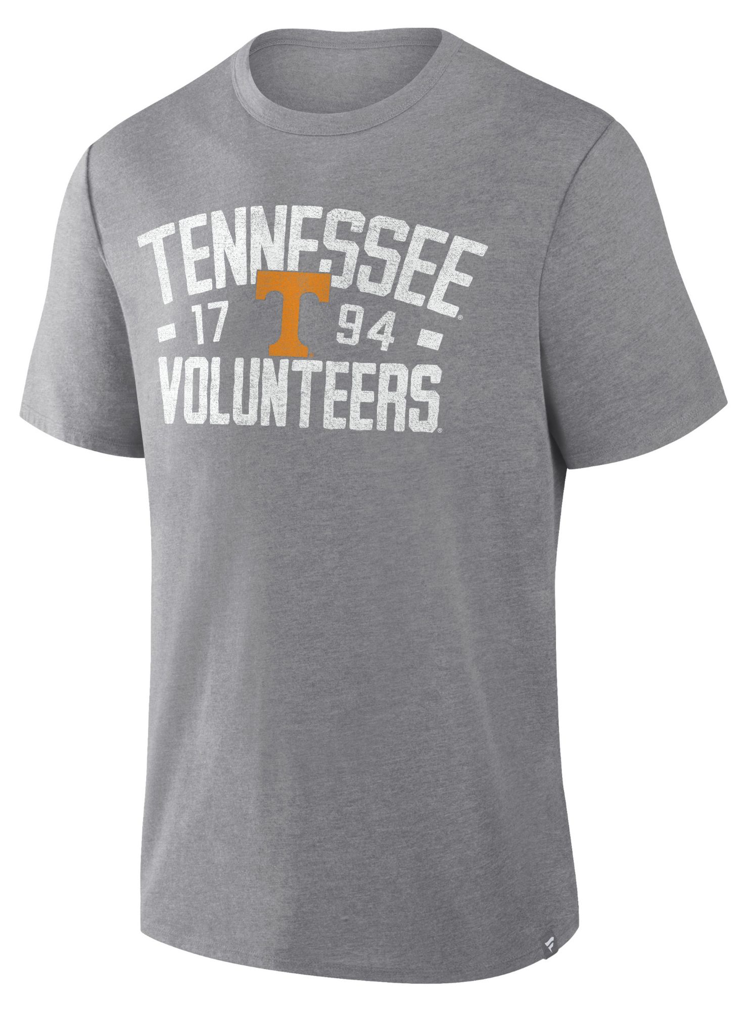 Fanatics Men's Tennessee Volunteers Athletic Gray Heather Heritage First Tri-Blend T-Shirt