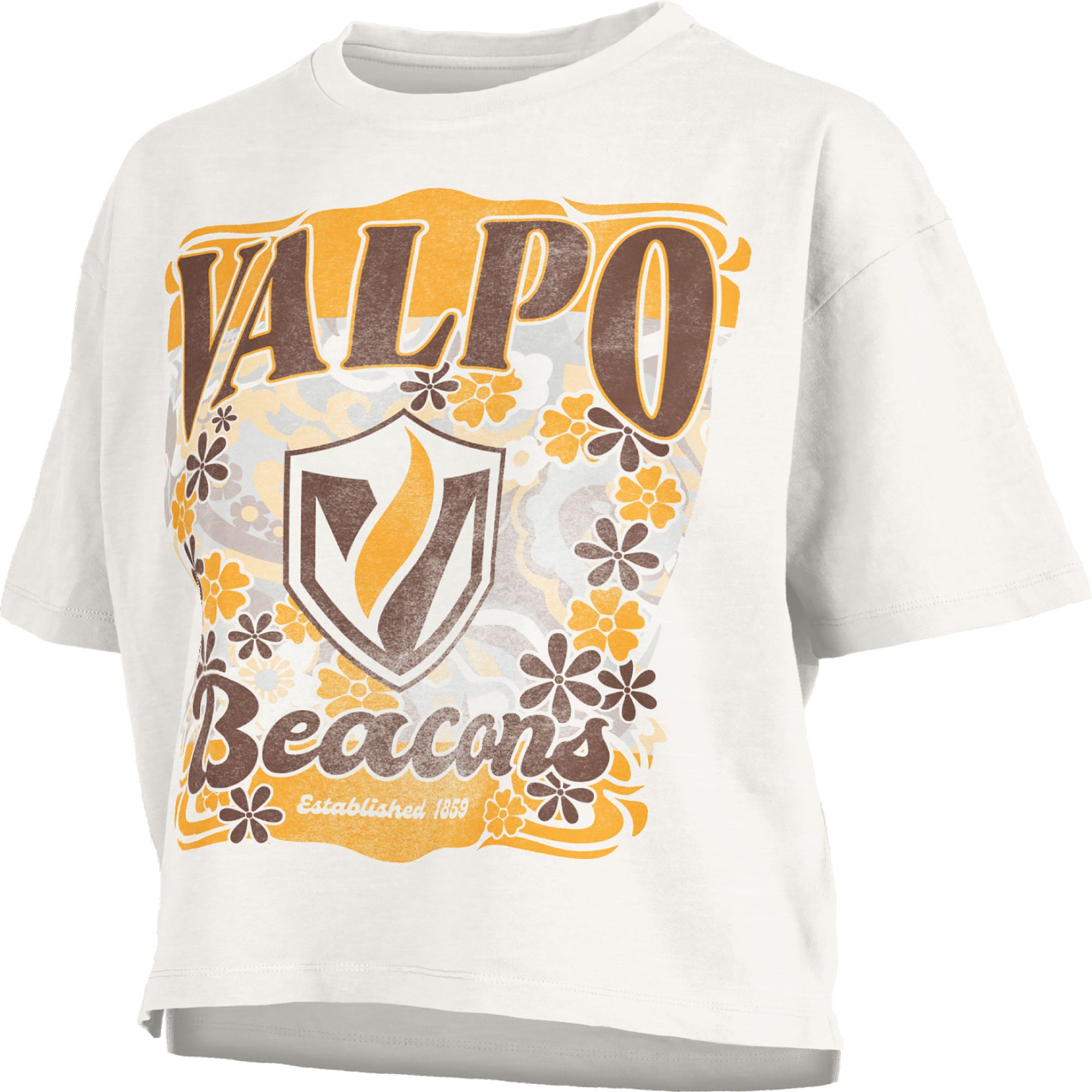 Pressbox Women's Valparaiso Beacons White Marley T-Shirt