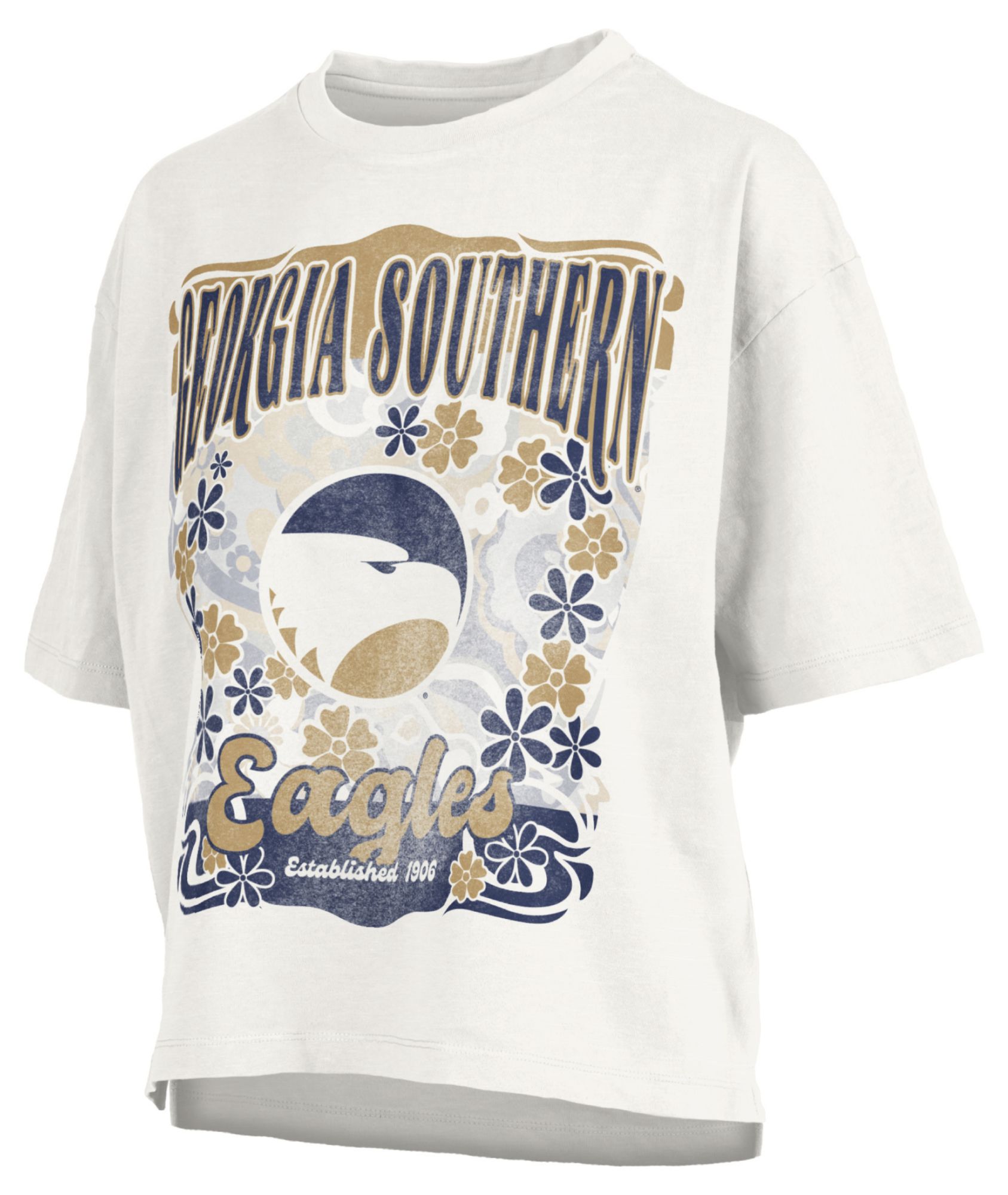 Pressbox Women's Georgia Southern Eagles White Marley T-Shirt