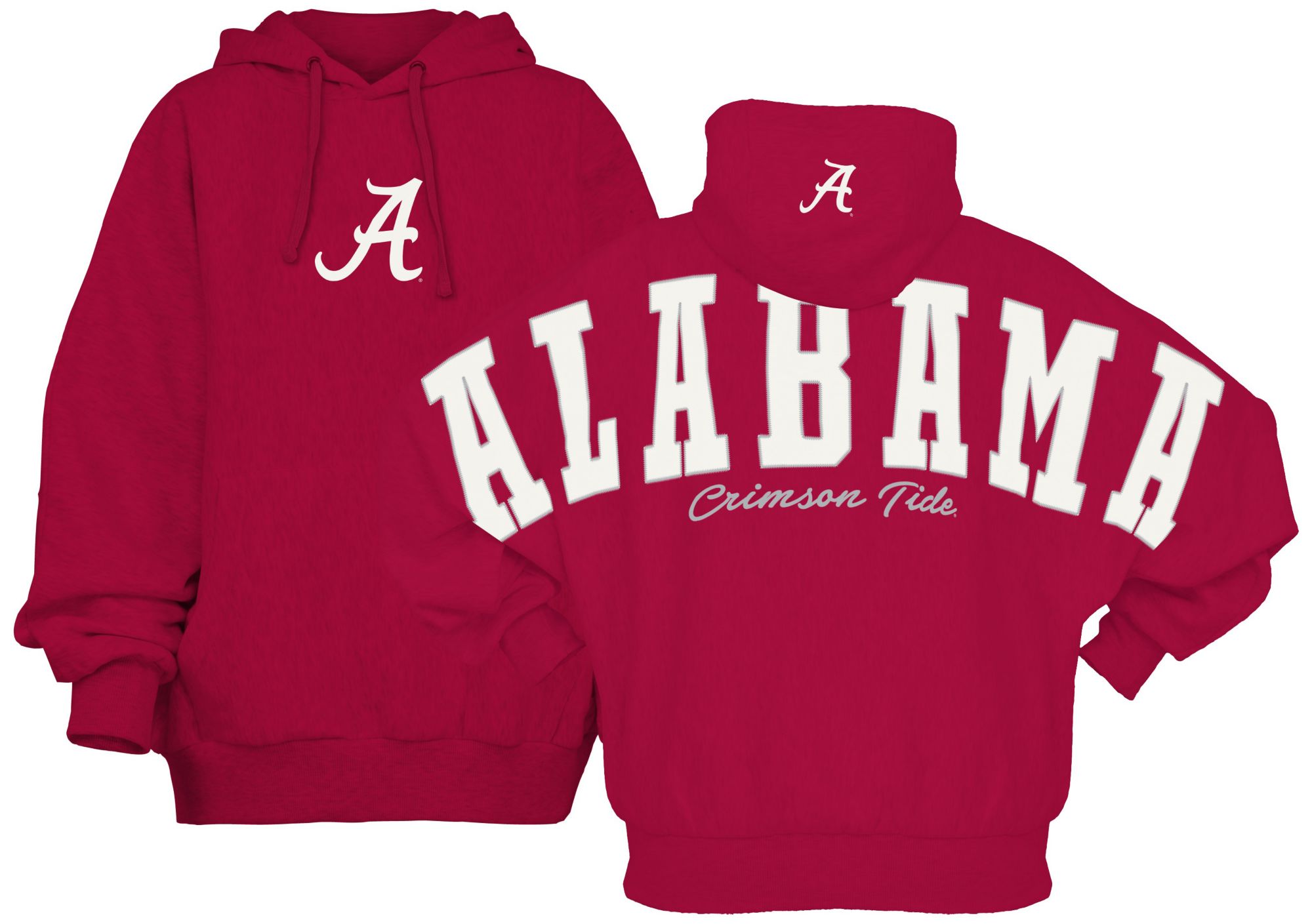 Pressbox Women's Alabama Crimson Tide Crimson Belvedere Hoodie