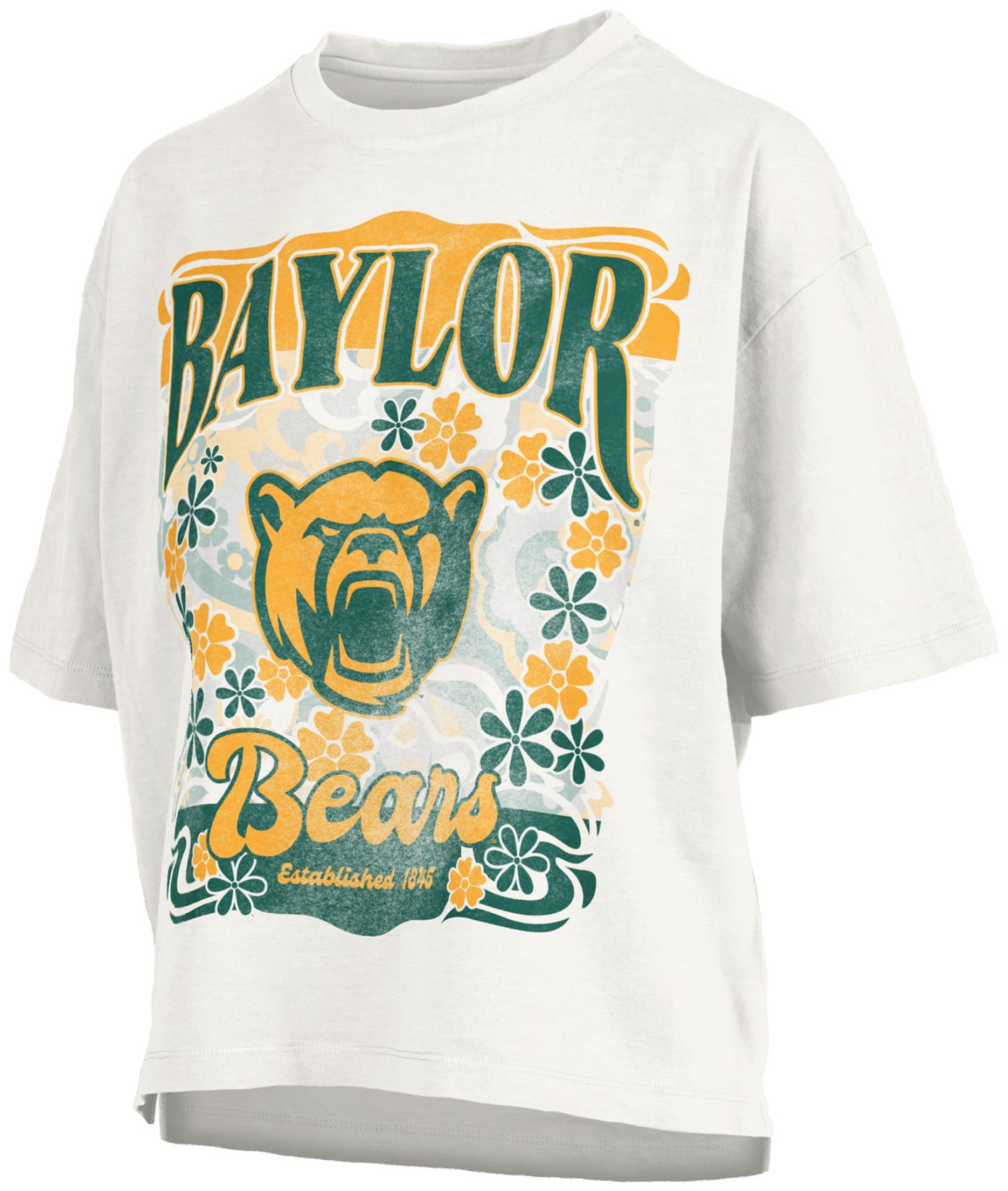 Pressbox Women's Baylor Bears White Marley T-Shirt