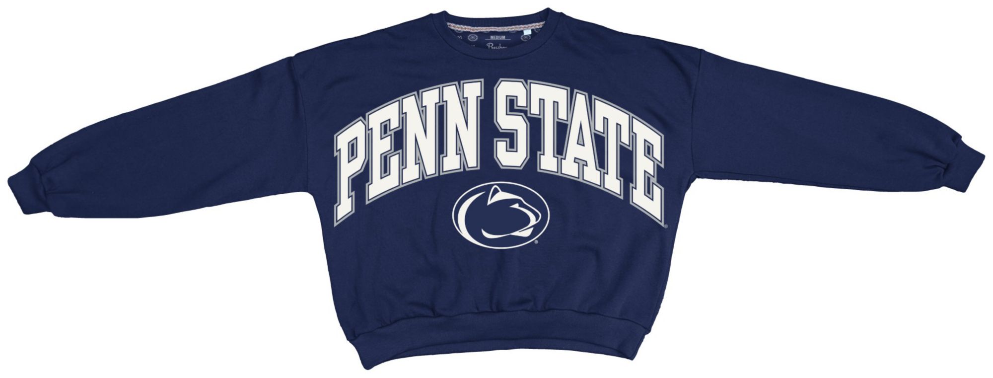 Pressbox Women's Penn State Nittany Lions Navy Janise Crewneck Sweatshirt