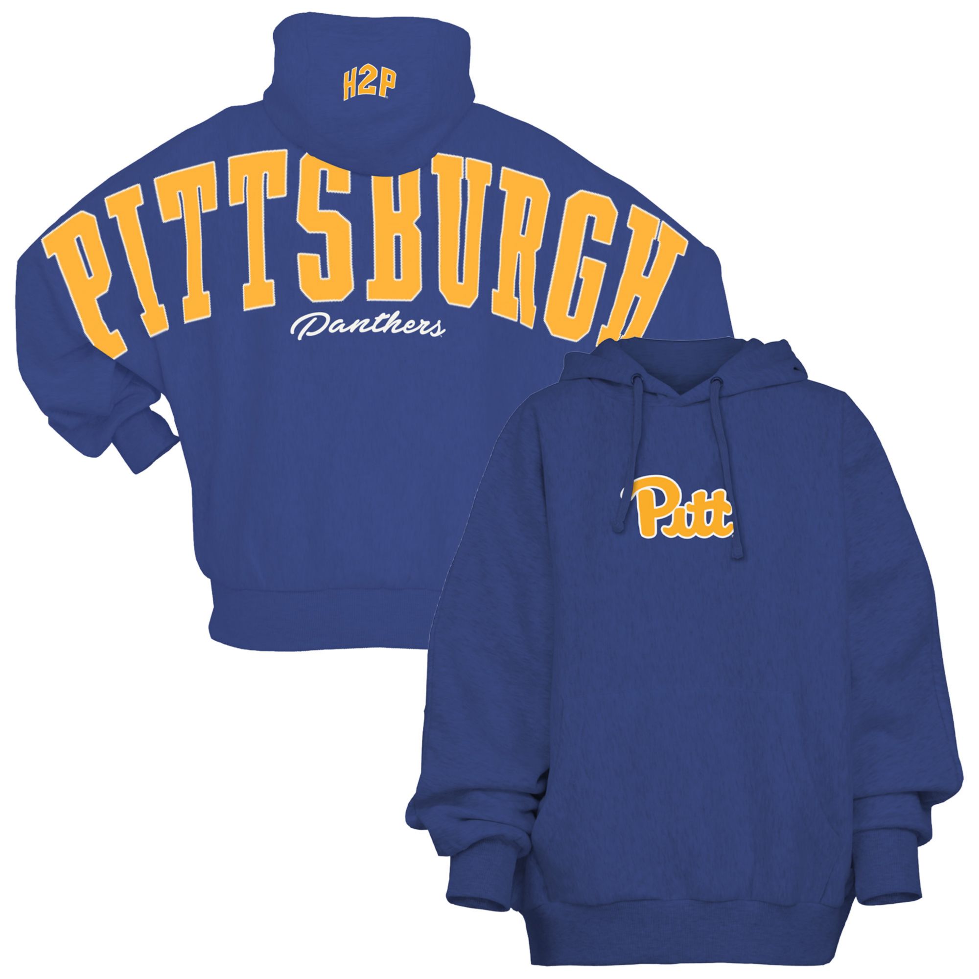 Pressbox Women's Pitt Panthers Royal Belvedere Hoodie