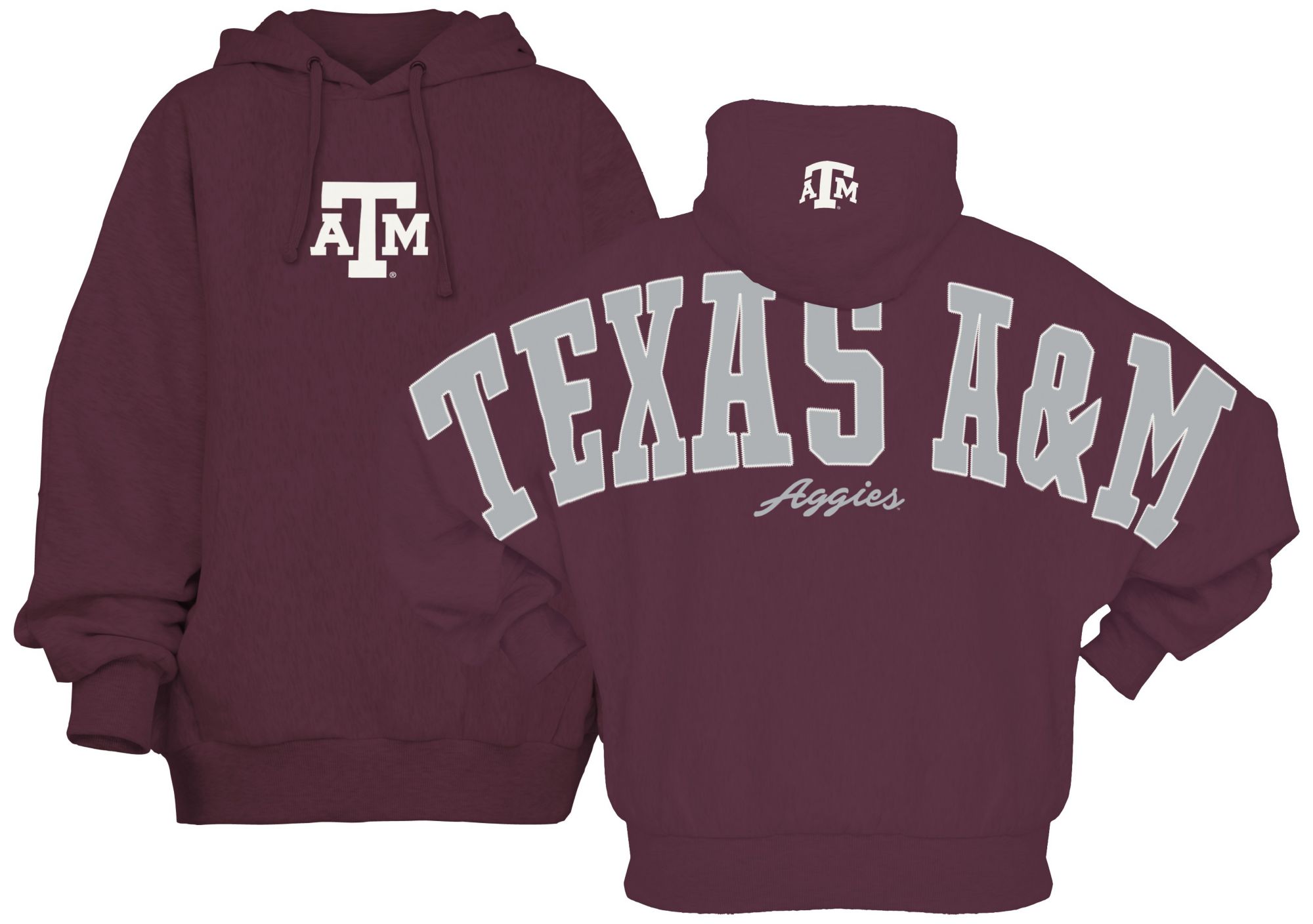 Pressbox Women's Texas A&amp;M Aggies Maroon Belvedere Hoodie