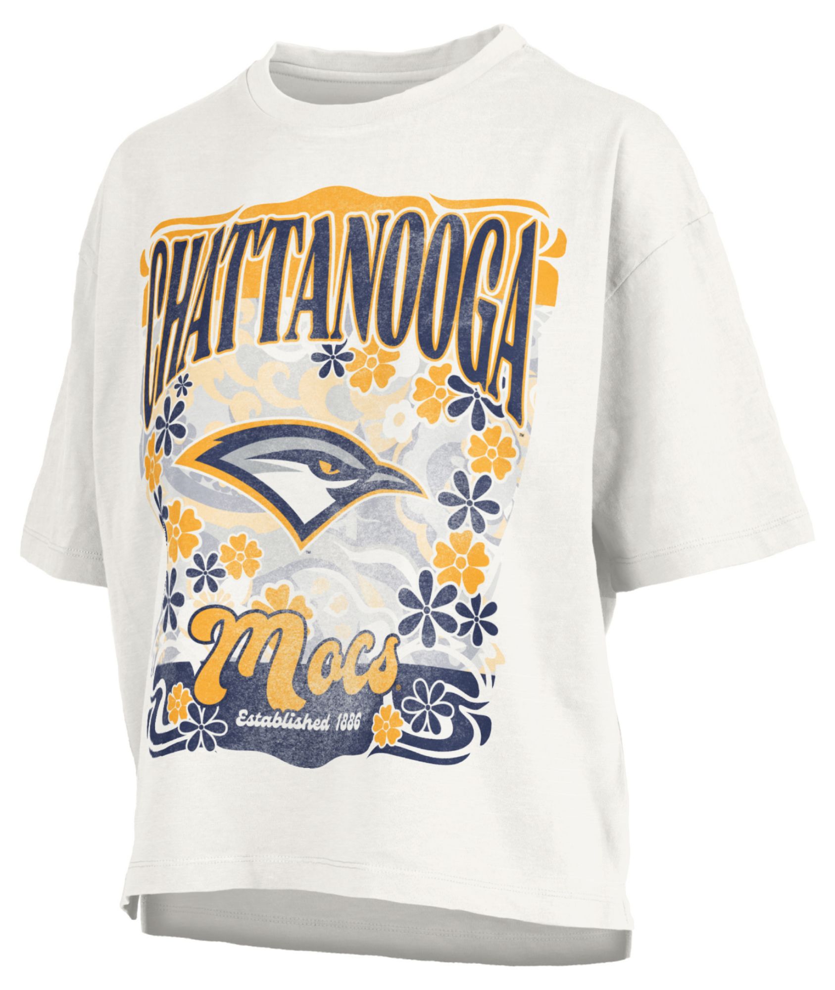 Pressbox Women's Chattanooga Mocs White Marley T-Shirt