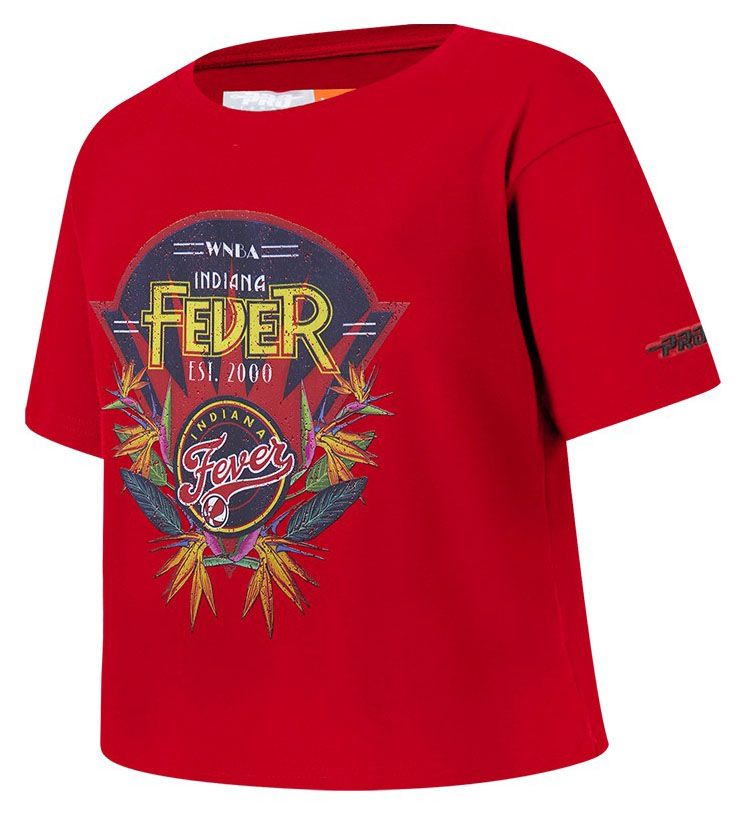Pro Standard Girls' Indiana Fever Red Paradise Boxy T-Shirt