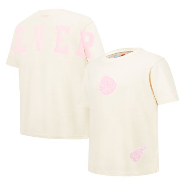 Pro Standard Girls' Indiana Fever Eggshell Wingspan Boxy T-Shirt