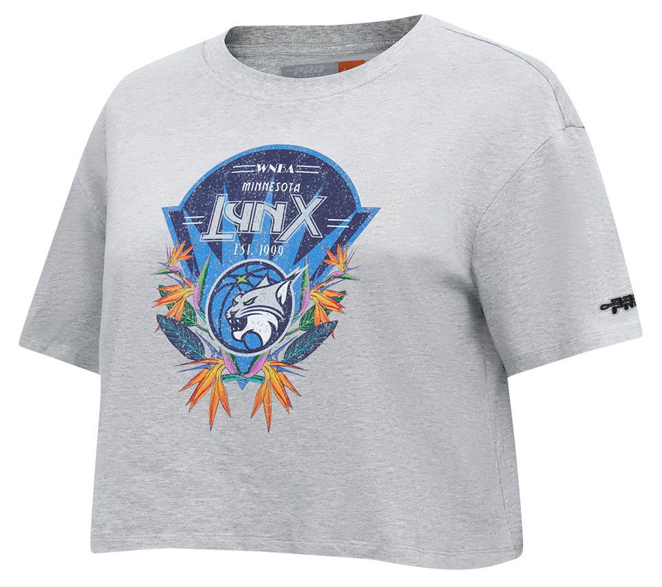 Pro Standard Girls' Minnesota Lynx Heather Grey Paradise Boxy T-Shirt