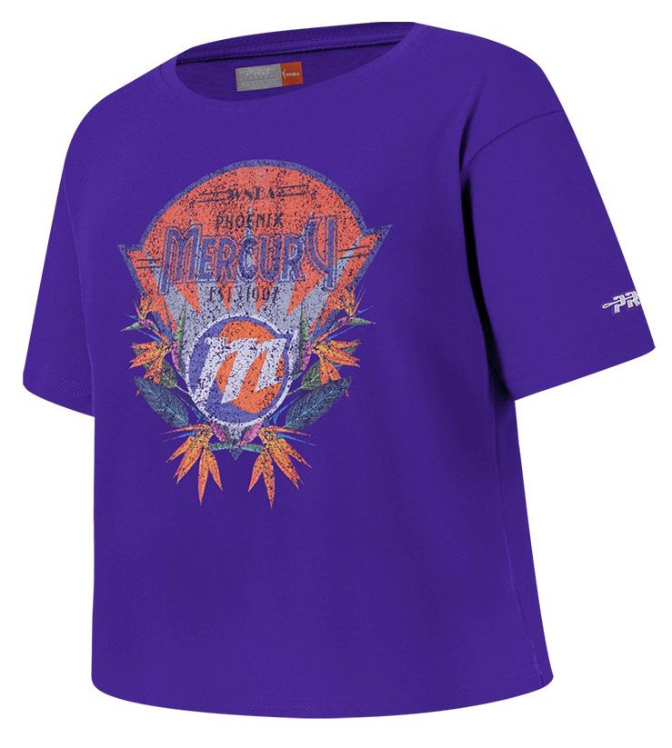 Pro Standard Girls' Phoenix Mercury Purple Paradise Boxy T-Shirt