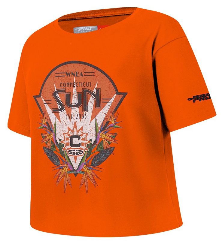 Pro Standard Girls' Connecticut Sun Orange Paradise Boxy T-Shirt