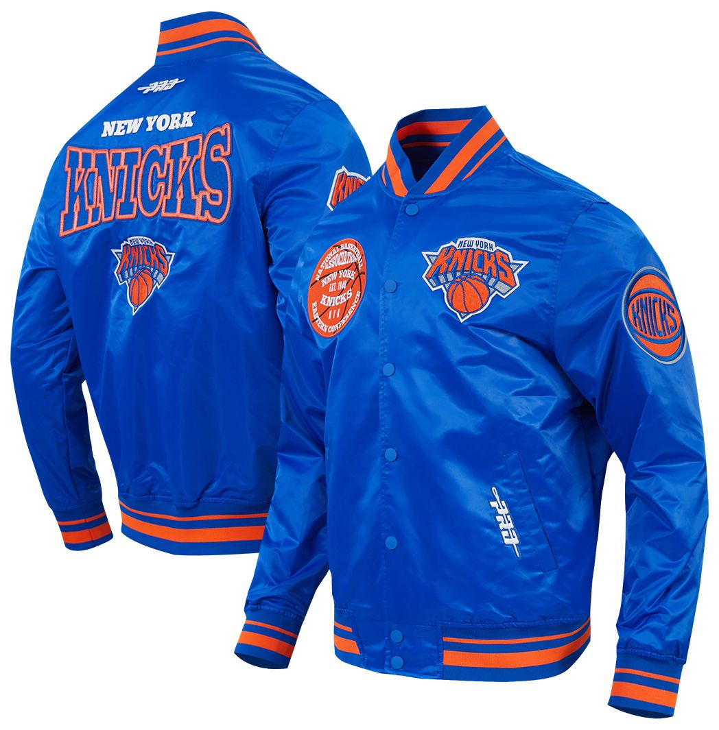 Pro Standard Men's New York Knicks Day One Satin Jacket