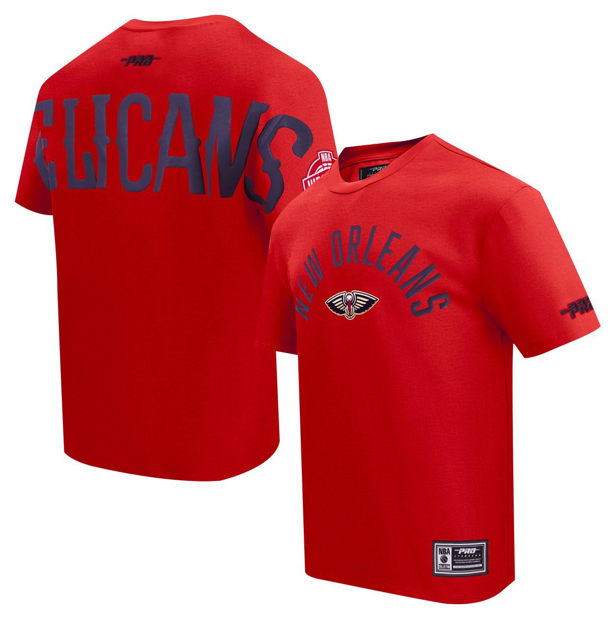 Pro Standard Men's New Orleans Pelicans Playback T-Shirt