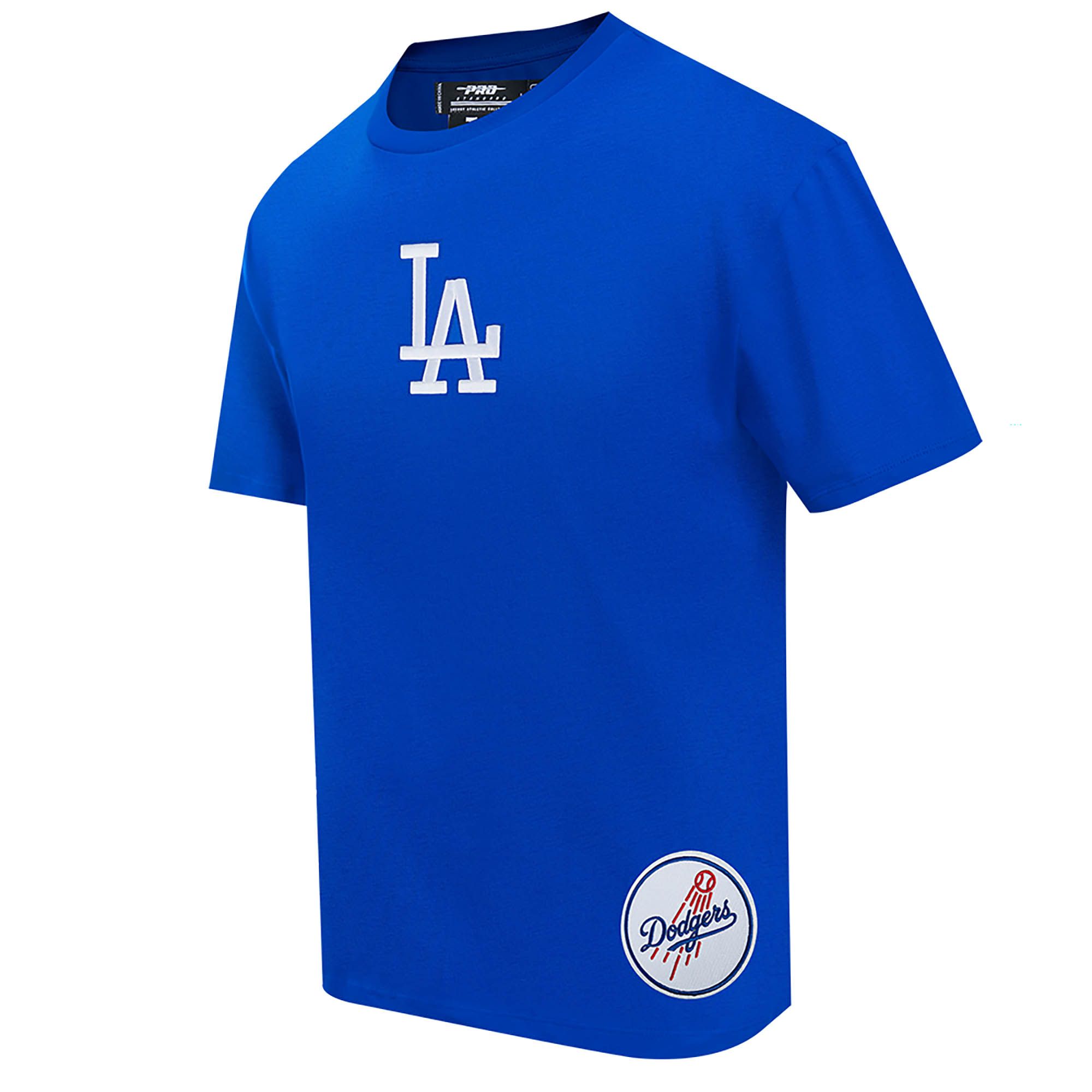 Pro Standard Men's Los Angeles Dodgers Royal Drop Shoulder T-Shirt