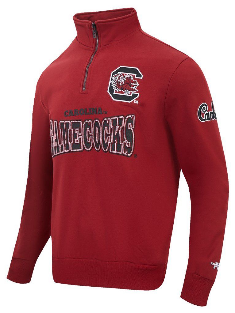 Pro Standard Men's South Carolina Gamecocks Day One Fleece 1/4 Zip Pullover