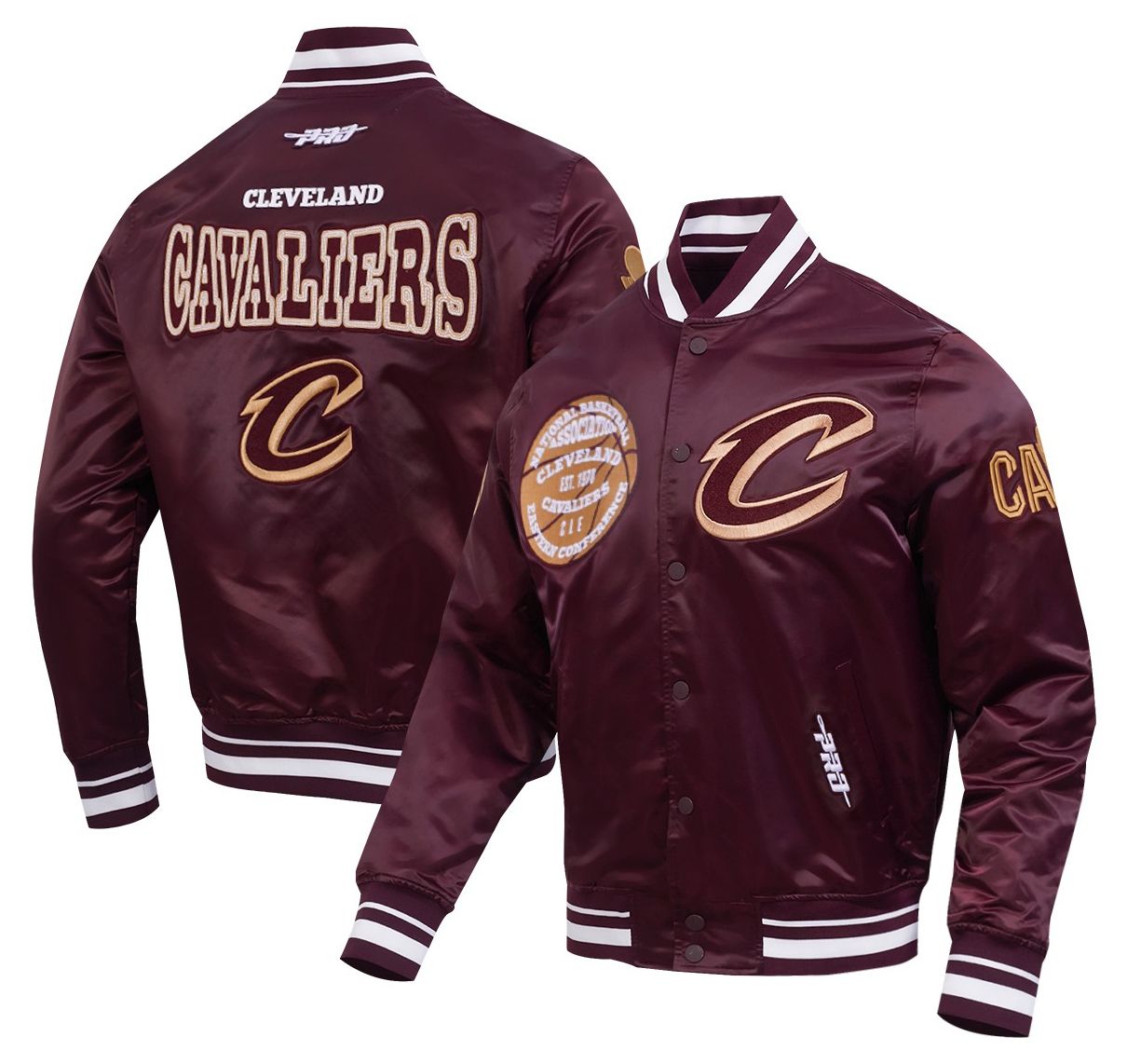 Pro Standard Men's Cleveland Cavaliers Day One Satin Jacket