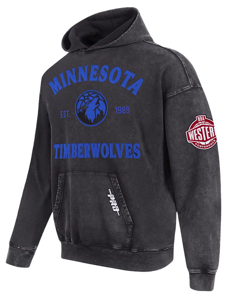 Pro Standard Men's Minnesota Timberwolves Washed Twill Hoodie