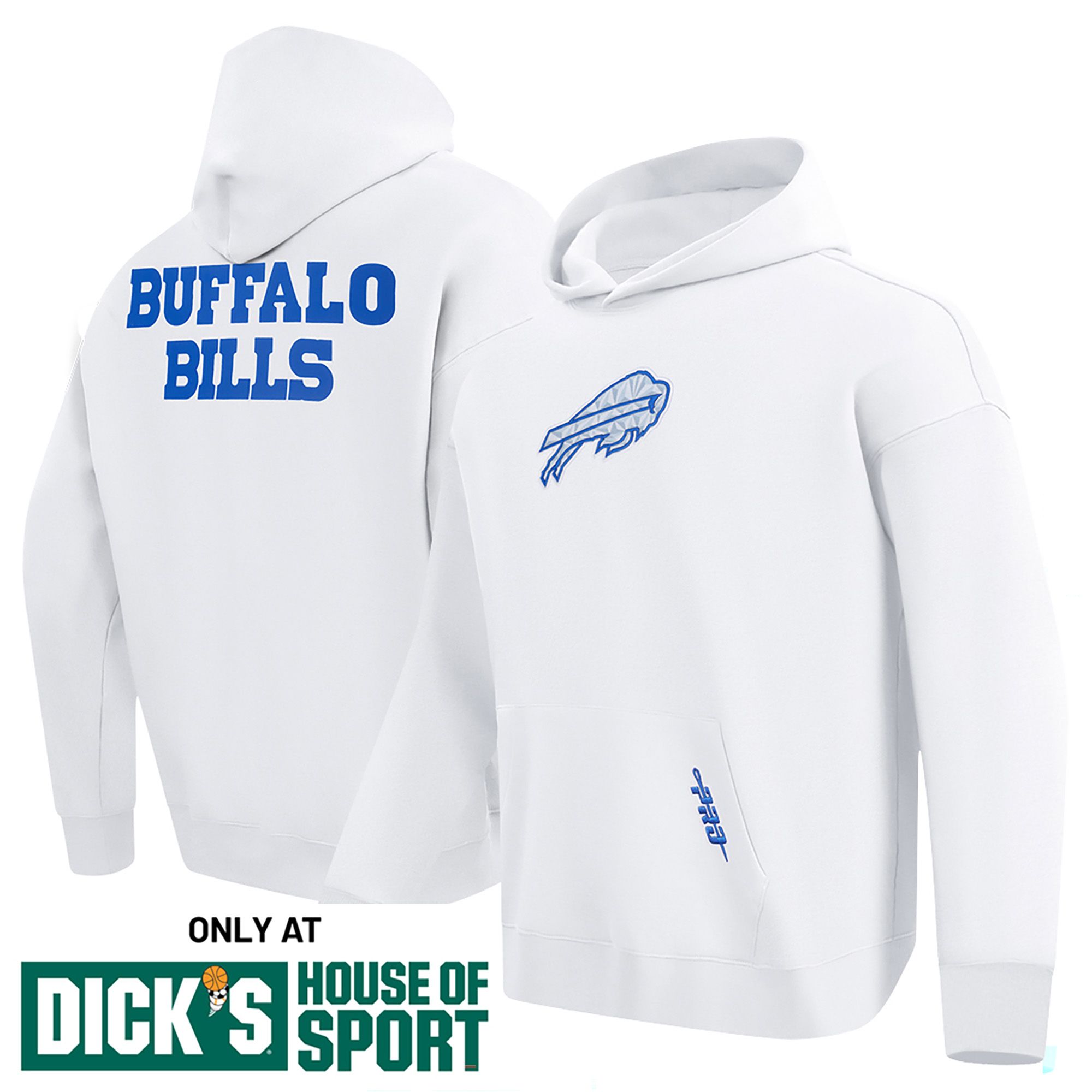 Pro Standard Men's Buffalo Bills NFL Rivalries Drop Shoulder Hoodie