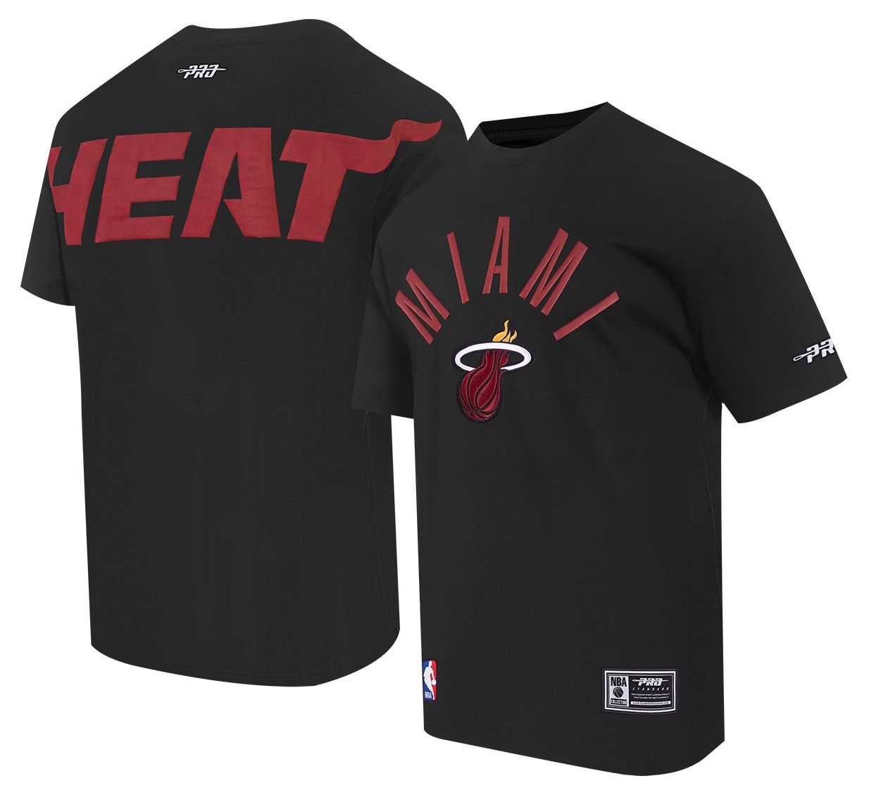 Pro Standard Men's Miami Heat Playback T-Shirt