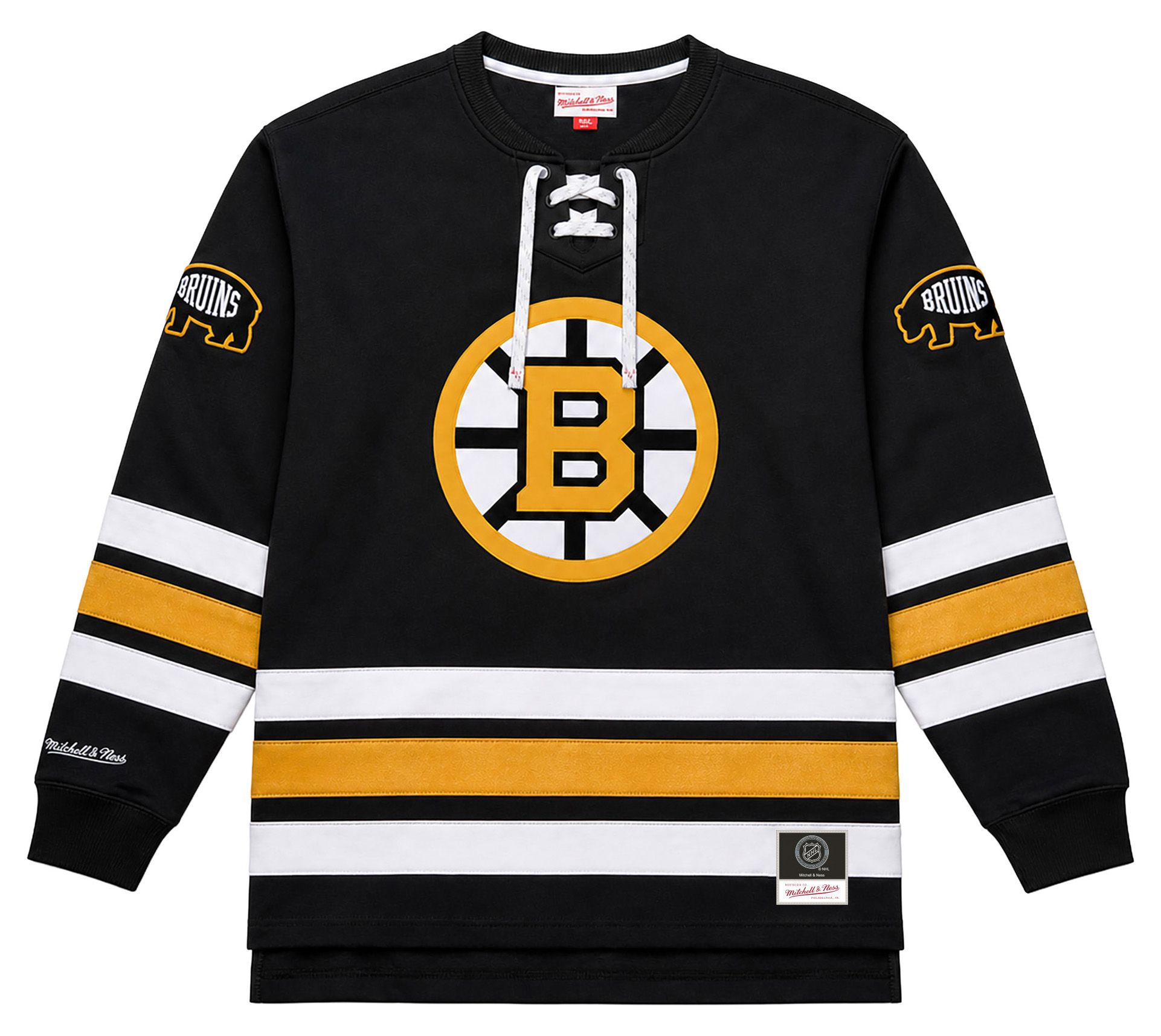 Profile Varsity Men's Boston Bruins Laceup Fleece Sweatshirt