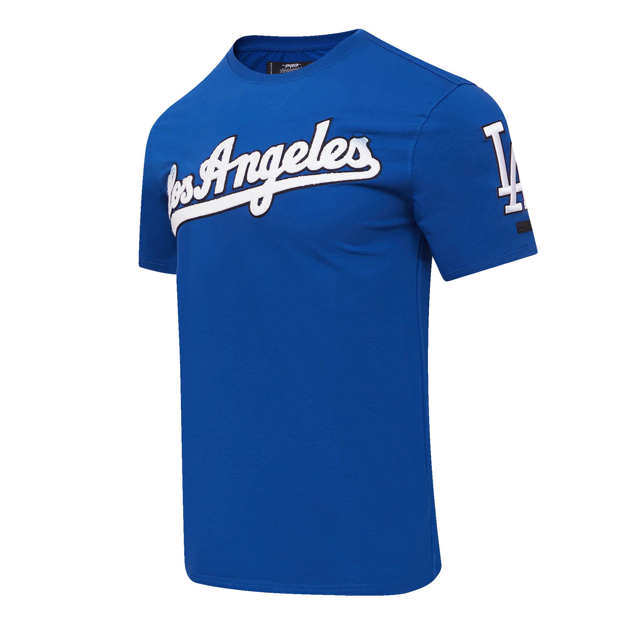 Pro Standard Men's Los Angeles Dodgers Blue Drop Shoulder T-Shirt
