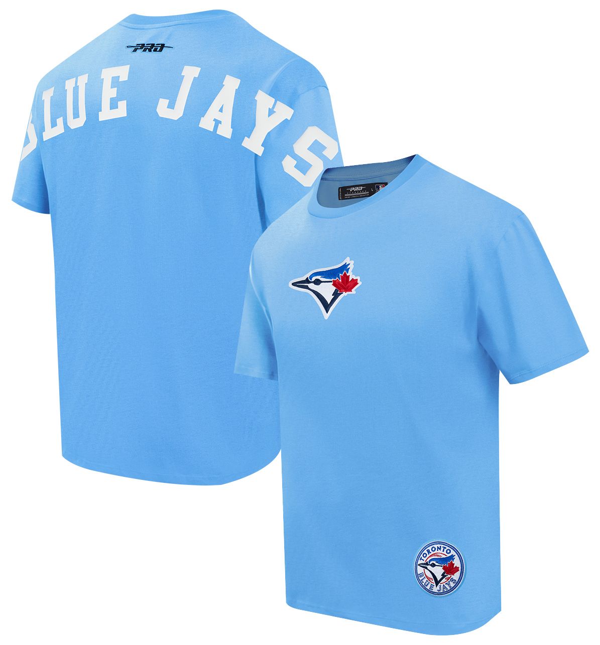 Pro Standard Men's Toronto Blue Jays Blue Enzyme Washed T-Shirt