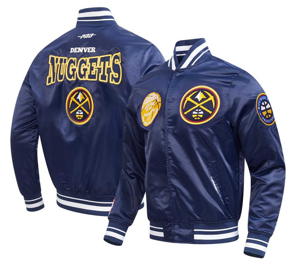 Pro Standard Men's Denver Nuggets Day One Satin Jacket