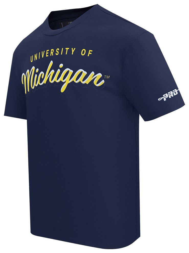 Pro Standard Men's Michigan Wolverines Drop Shoulder T-Shirt
