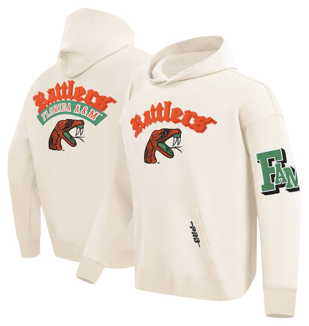 Pro Standard Men's Florida A&amp;M Rattlers Eggshell Best Of Fleece Hoodie