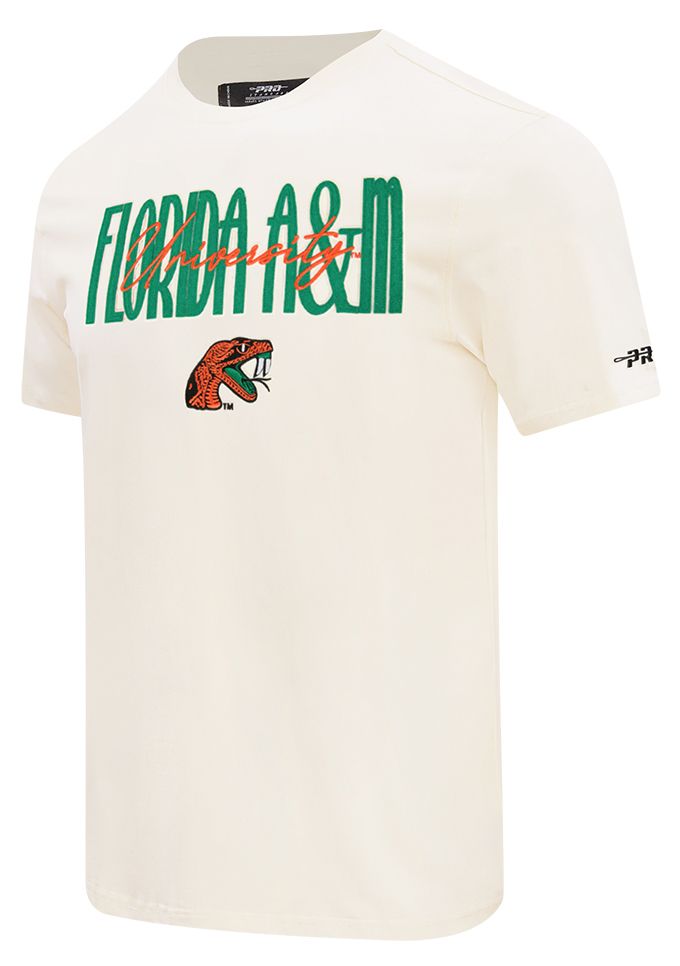 Pro Standard Men's Florida A&amp;M Rattlers Eggshell Original Players T-Shirt