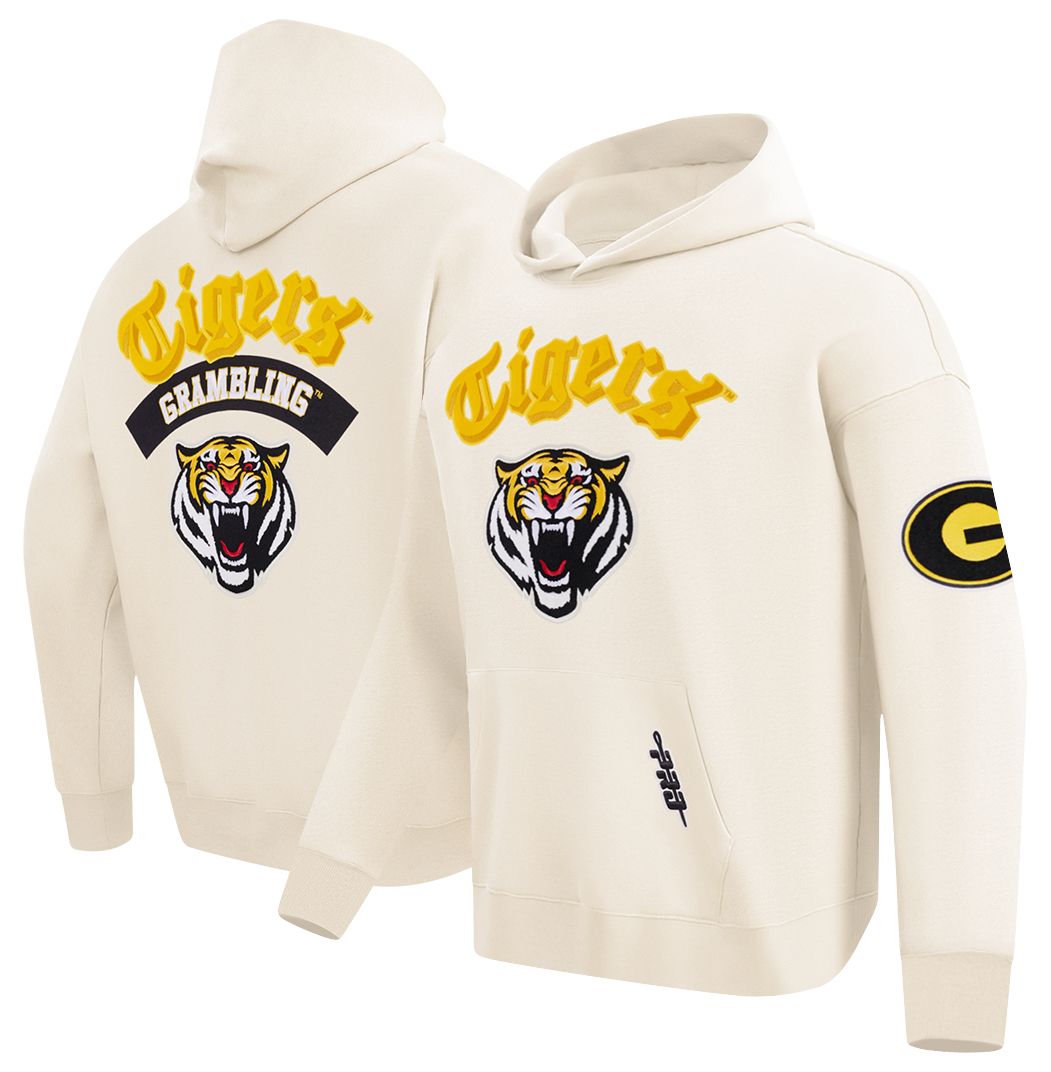 Pro Standard Men's Grambing State Tigers Eggshell Best Of Fleece Hoodie