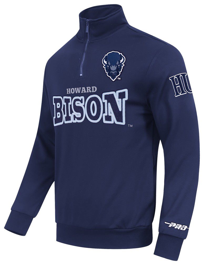 Pro Standard Men's Howard Bison Navy Day One 1/4 Zip Pullover