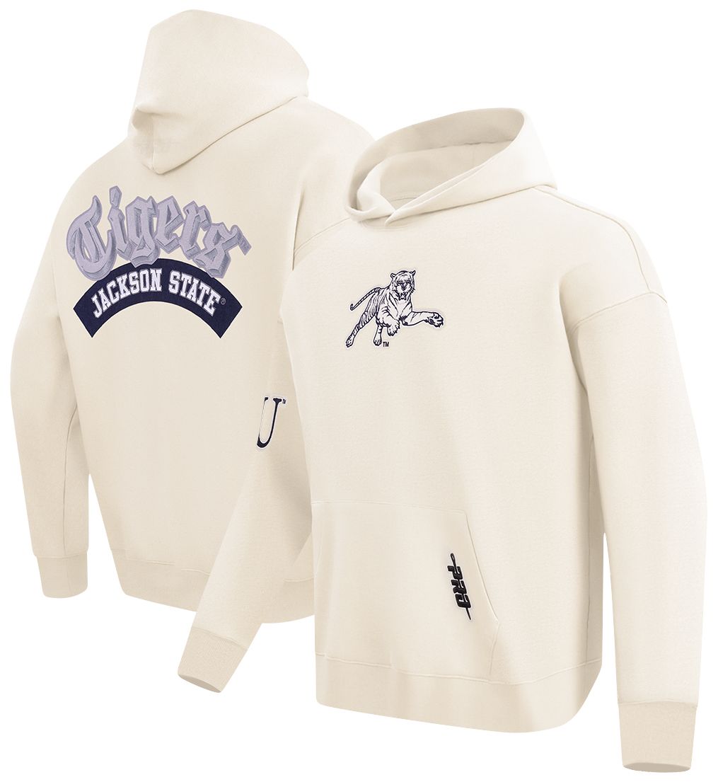 Pro Standard Men's Jackson State Tigers Eggshell Best Of Fleece Hoodie