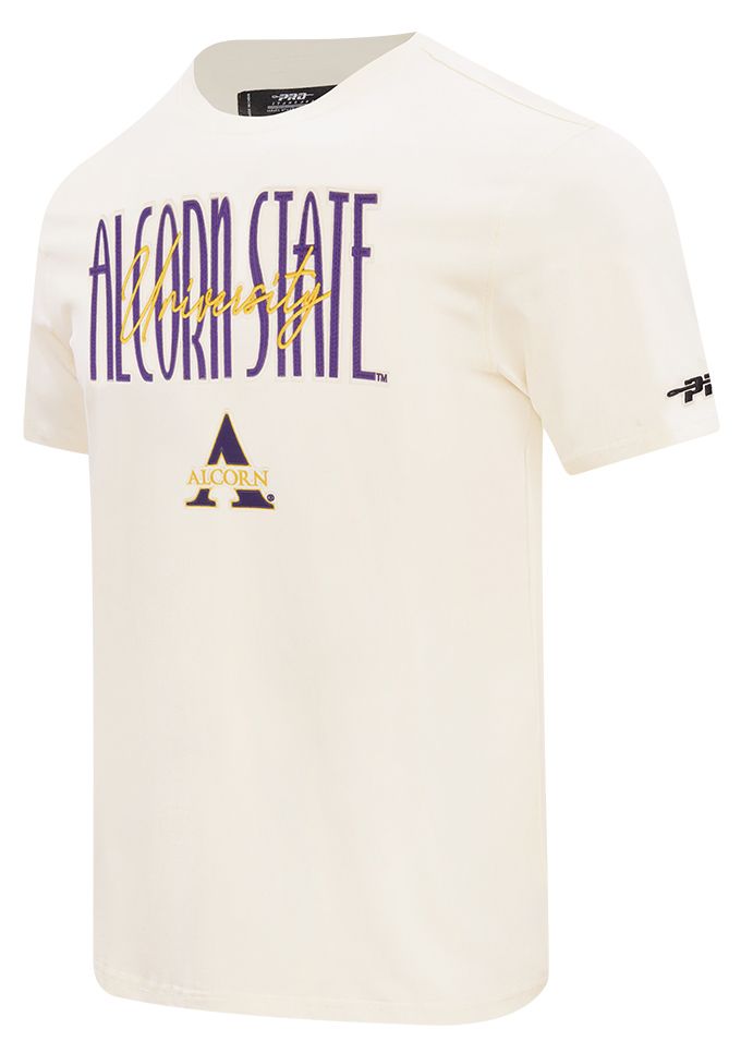 Pro Standard Men's Alcorn State Braves Eggshell Original Players T-Shirt