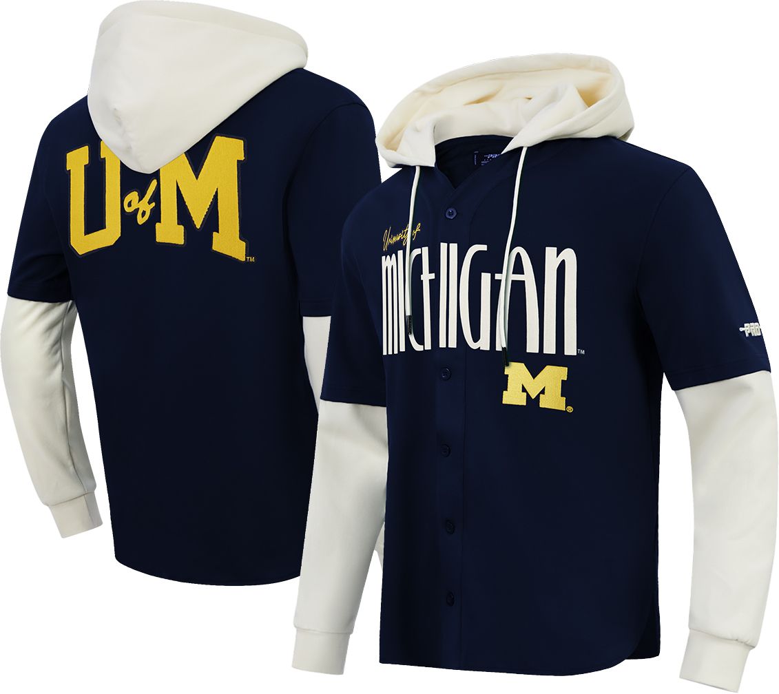 Pro Standard Men's Michigan Wolverines OG Player Hoodie