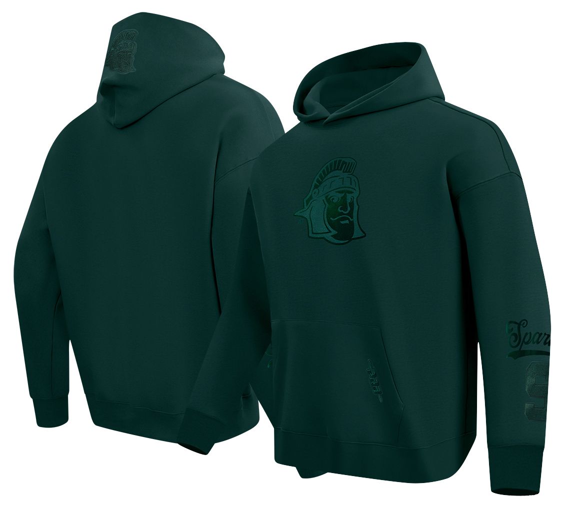 Pro Standard Men's Michigan State Spartans Green Color Out Hoodie