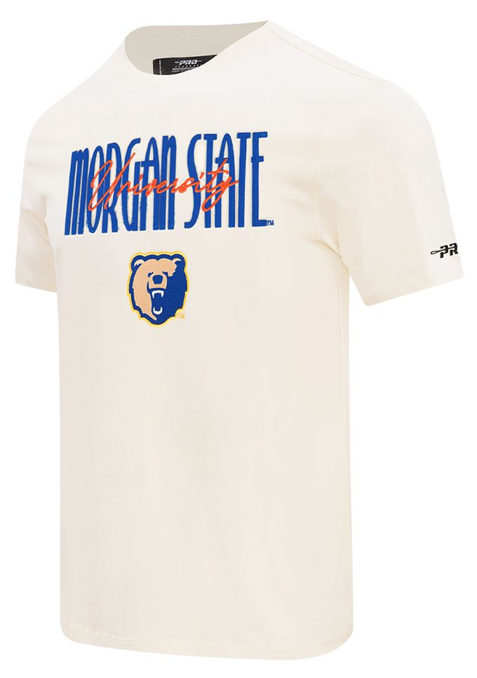Pro Standard Men's Morgan State Bears Eggshell Original Players T-Shirt, XL, White
