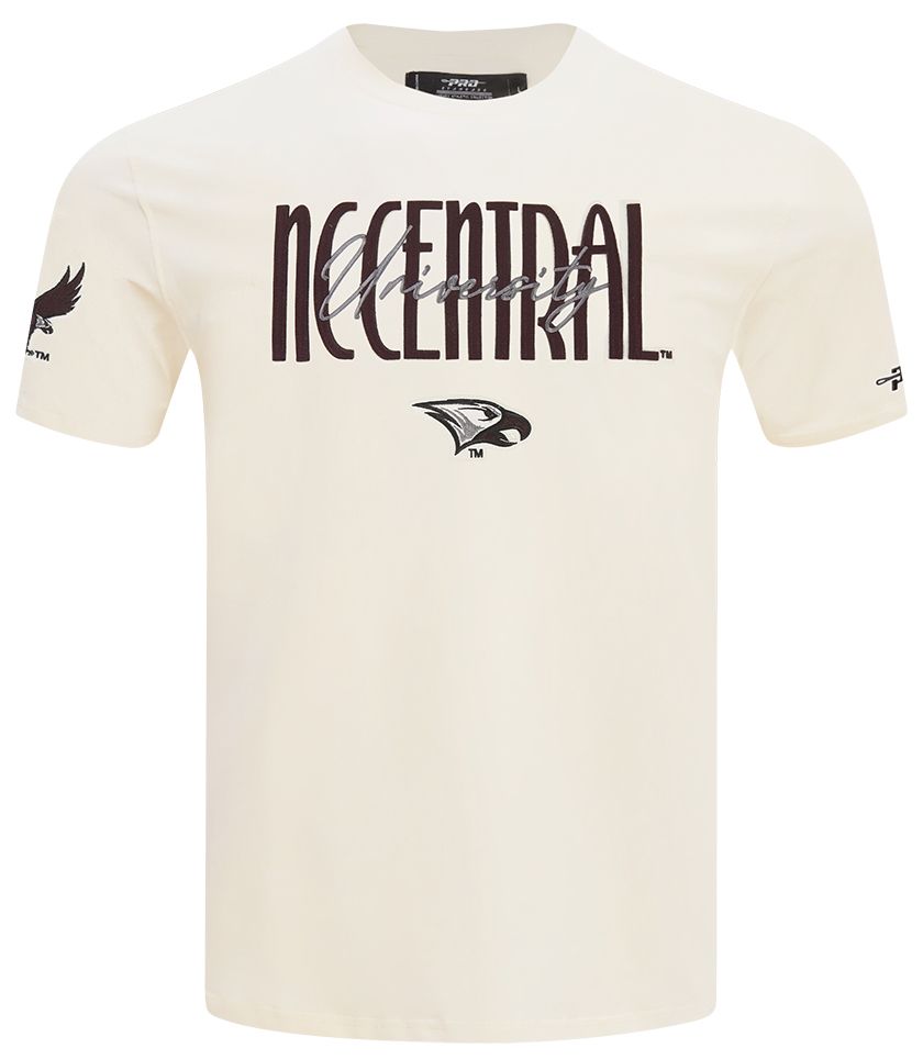 Pro Standard Men's North Carolina Central Eagles Eggshell Original Players T-Shirt, XXL, White