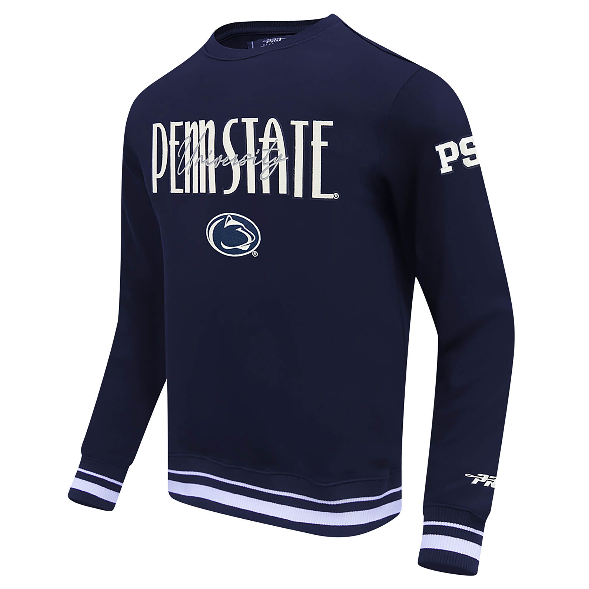 Pro Standard Men's Penn State Nittany Lions Navy OG Player Crewneck Sweatshirt