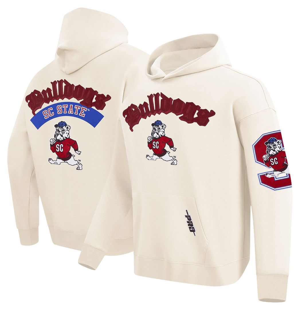 Pro Standard Men's South Carolina State Bulldogs Eggshell Best Of Fleece Hoodie