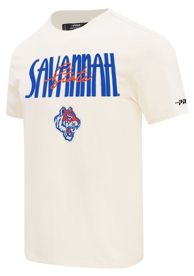 Pro Standard Men's Savannah State Tigers Eggshell Original Players T-Shirt