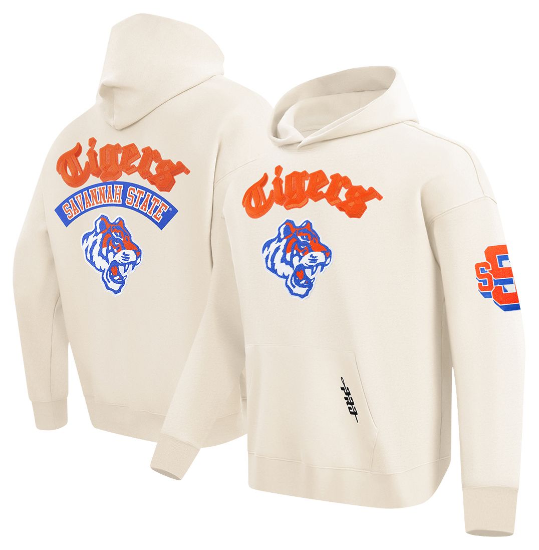 Pro Standard Men's Savannah State Tigers Eggshell Best Of Fleece Hoodie