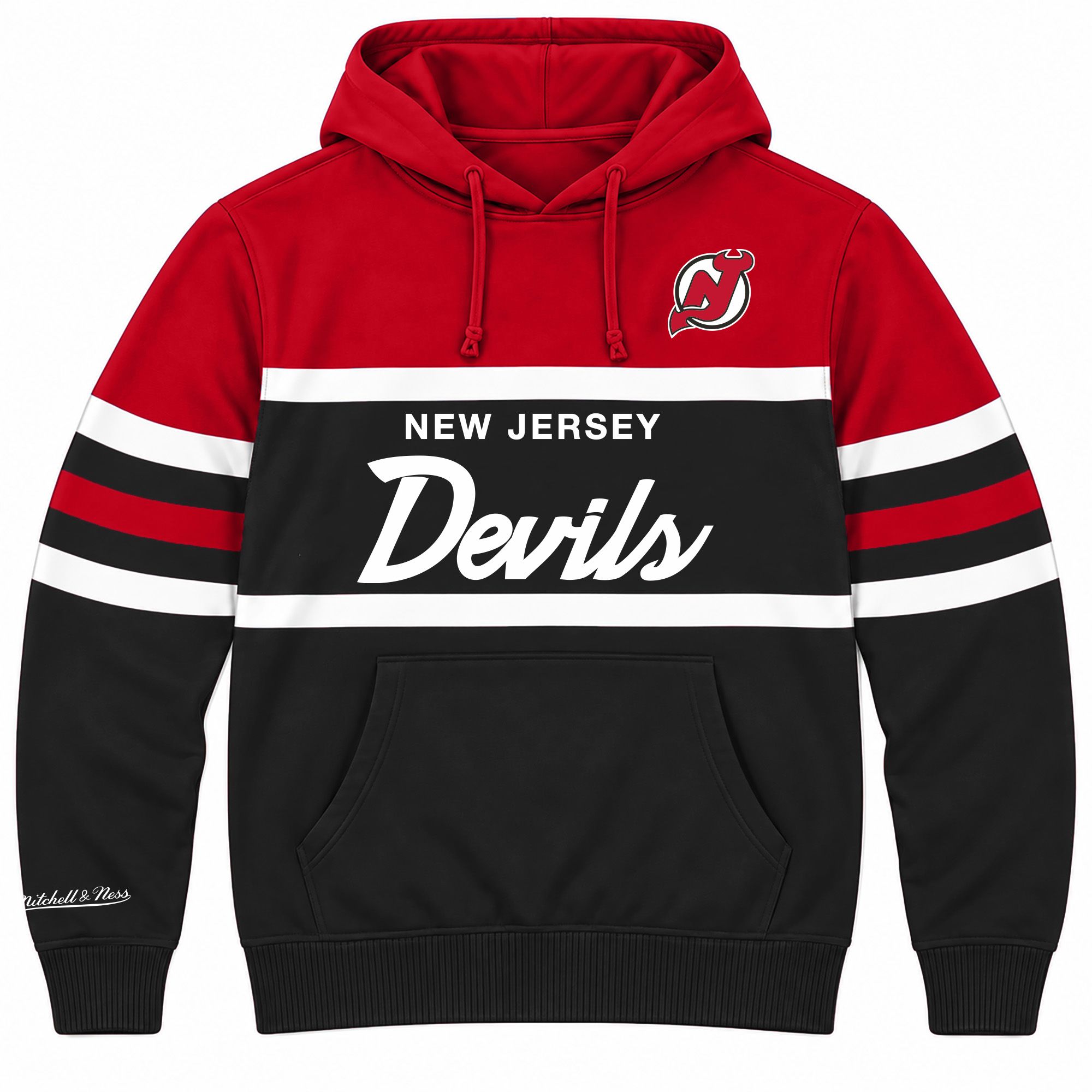 Profile Varsity Men's New Jersey Devils Head Coach Big and Tall Hoodie