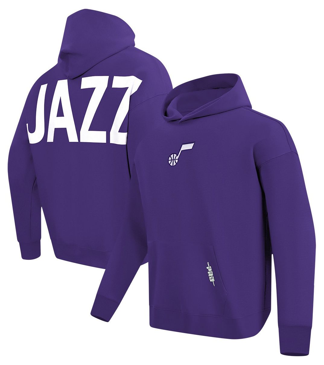 Pro Standard Men's Utah Jazz Playback Fleece Hoodie, XL, Purple