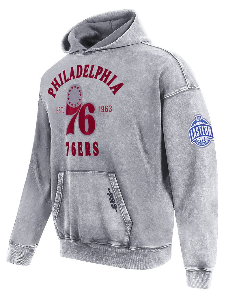 Pro Standard Men's Philadelphia 76ers Washed Twill Hoodie | Dick's