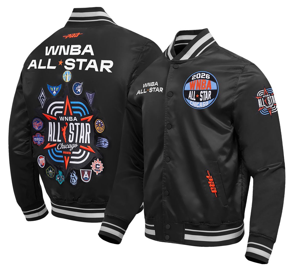 Pro Standard Men's WNBA All-Star Game 2026 Black Satin Jacket